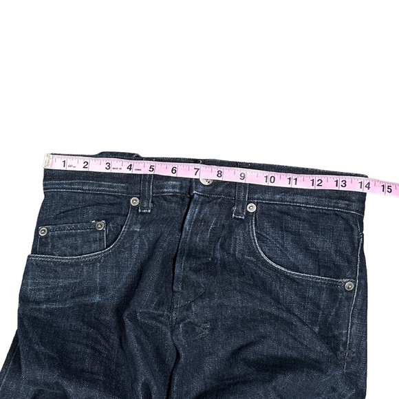 Vintage Y2K Ksubi Joey Neue  Dark Blue Skinny Australia Made Denim Jeans Mens 28 - Picture 7 of 11